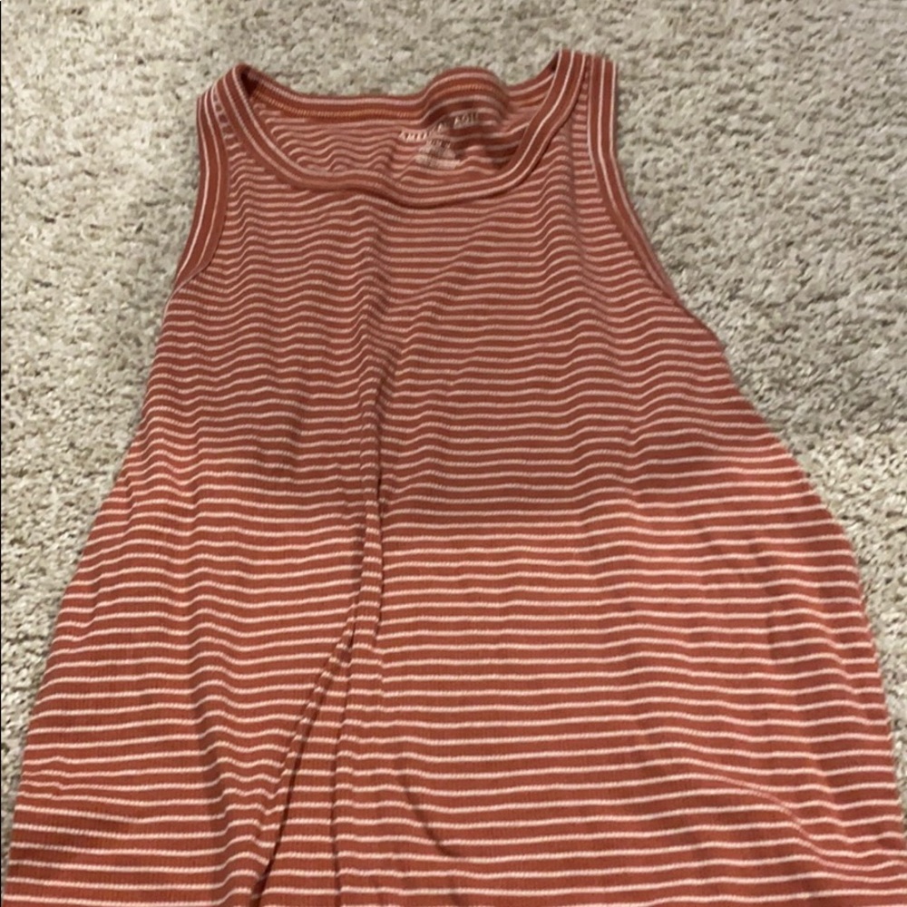 Orange striped tank!